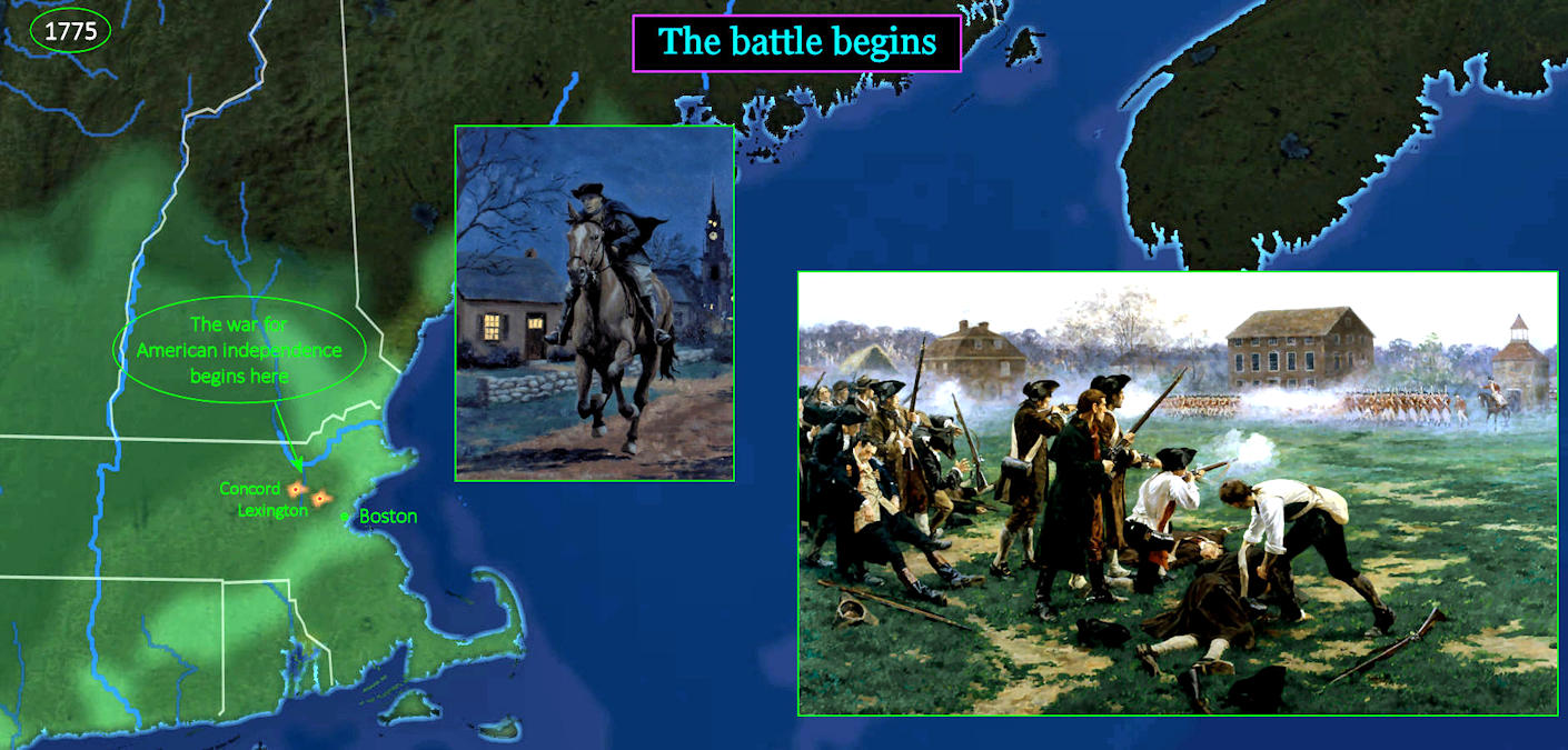 Lexington and Concord, 1775
